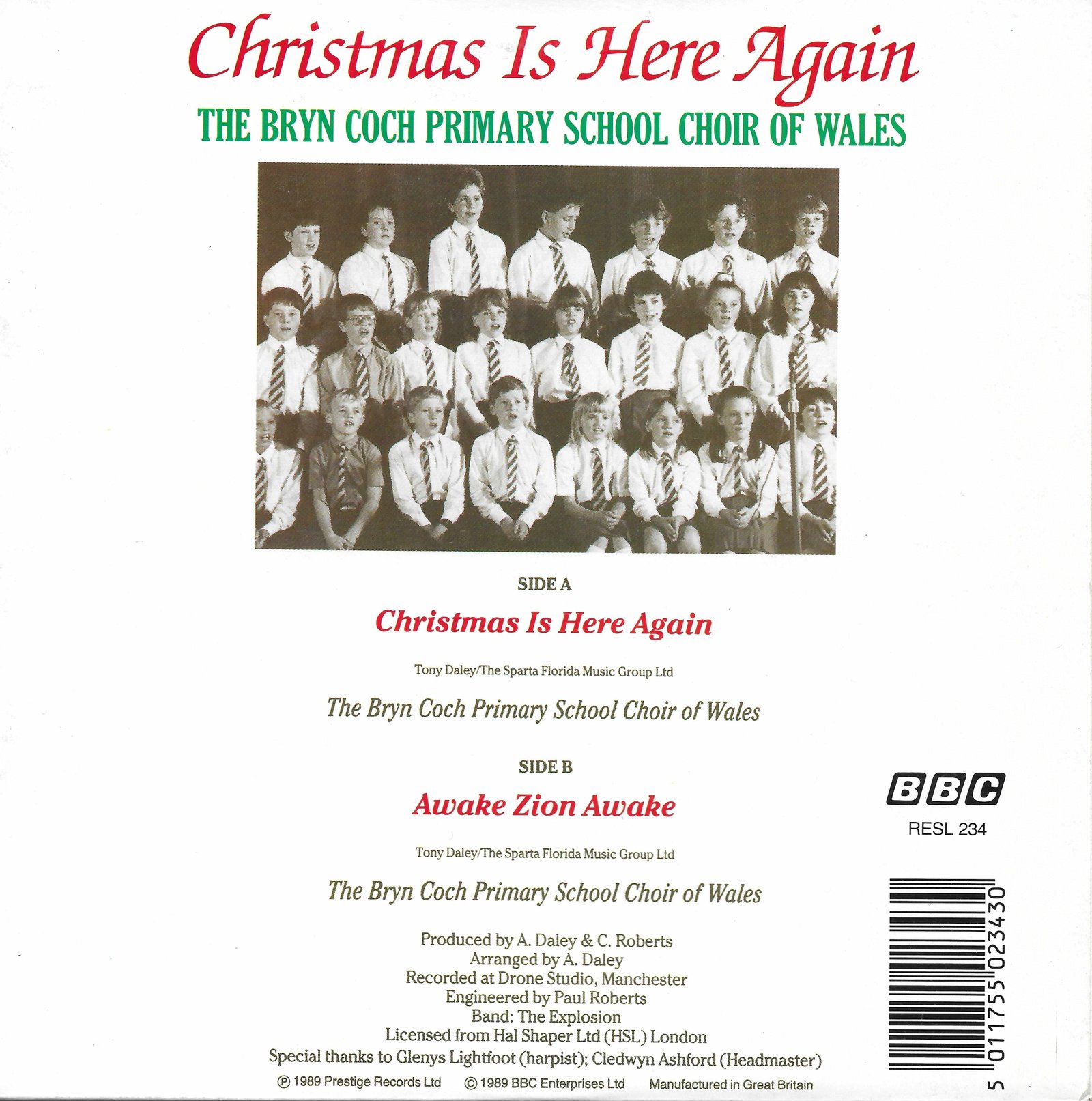 Back cover of RESL 234